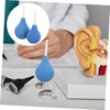 Mobestech 2pcs Durable Ear Washing Squeeze Bulb Small Medium for