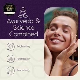 LUVIH Absolute Radiance Face Serum with Saffron & Licorice – Ayurvedic Brightening & Dark Spot Corrector for Pigmentation, Sun Damage & Uneven Skin Tone – 30 mL