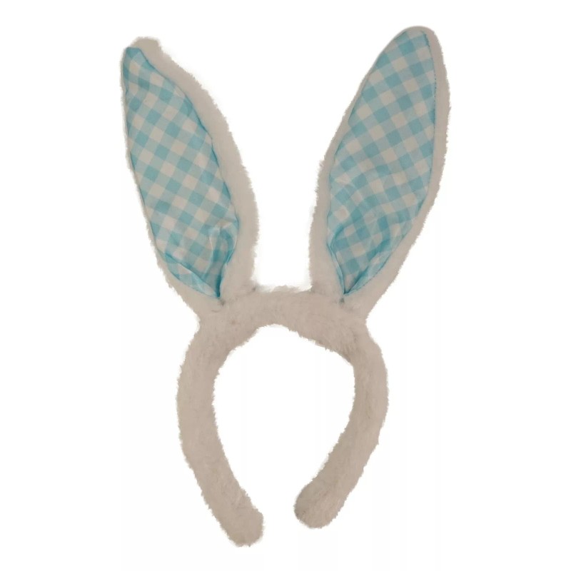 Plush Easter Bunny Ears Headband (4 Pack, Styles Vary, 6