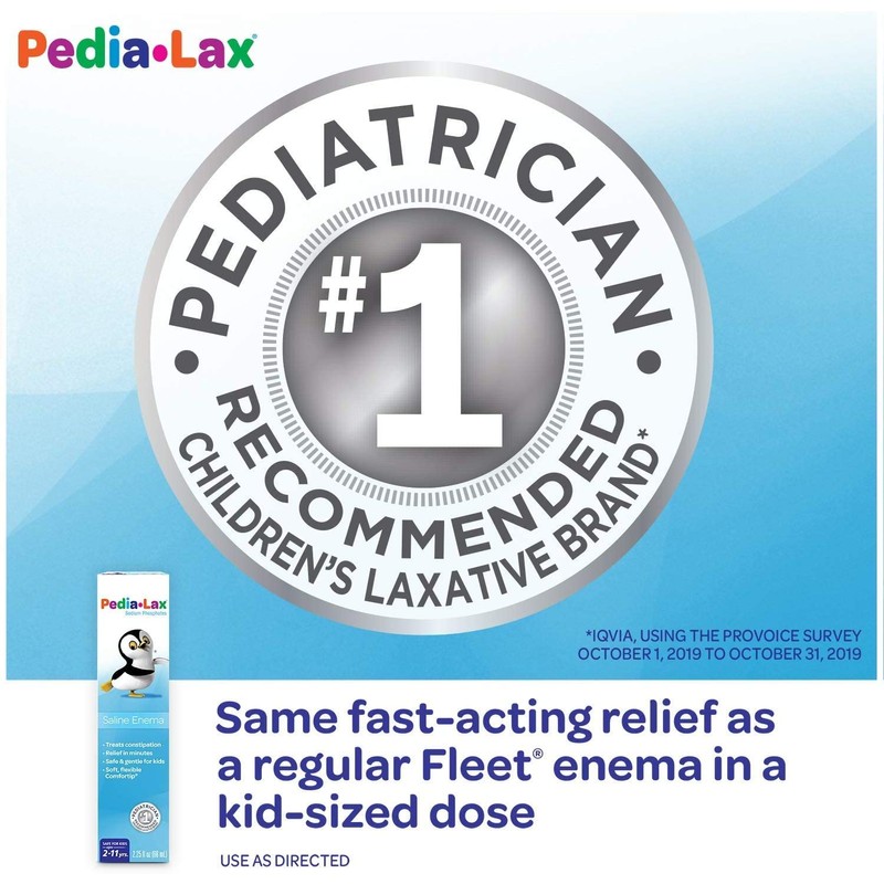 Pedia-lax FLEET ENEMA CHILDREN, 2.25 Fl Oz (Pack of 6)