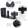 Floor Guide Barn Door Sliding Door System Track Rail 8-in-1