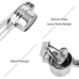 Pop Frog Potato Masher, Raspotato Masher, Hand Masher, Long Potatoes, Stainless Steel, Commercial Use, Potatoes, Montblanc, Konjac, Potato Crusher, Chopping, Squeezer, Fruits, Vegetables, Manual