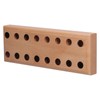 Plier Organizer Pine Wood Display Stand Base Wooden Cutter Holder