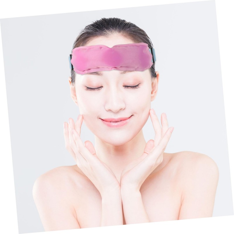 IWOWHERO Adjustable Ice Pack Forehead Wrap Reusable Gel Ice Pack