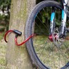 DEKTON DT70335 Bike Lock, Black/Red, 12 mm x 1 m
