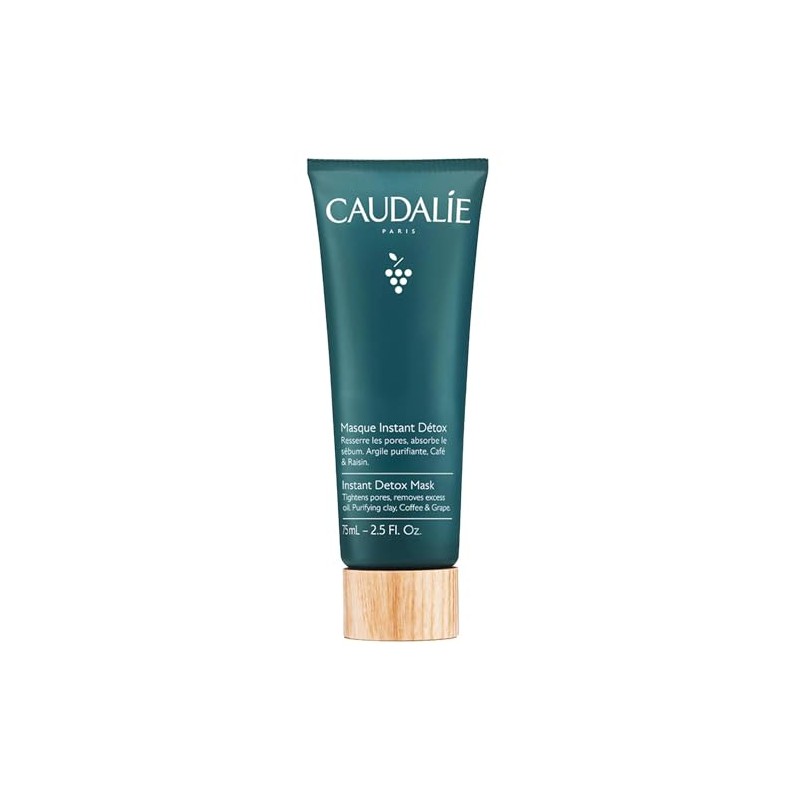 Caudalie Mascarilla Instant Detox, Mascarilla de Arcilla - 75 mL