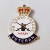 UK Veterans Pin Badge British HM Armed Forces Military Pin