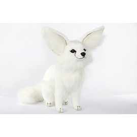 Hansa 7450 Sitting Fennec Fox Cub Plush Soft Toy