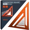 Presch Carpenters Square 300mm | Innovative wipeable note surface |