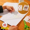 36 Sheets Holographic Sticker Paper, Clear Vinyl Sticker Laminate Film