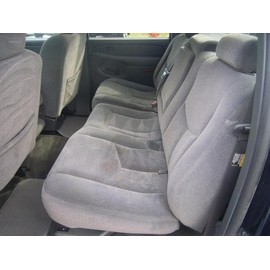 Durafit Seat Covers, 2003-2007 Chevy Silverado and GMC Sierra Crew Cab Rear 60/40 Bench Seat with Integrated 3rd Seat Belt and Armrest with Cup Holders. Made in DRTC Camo Endura