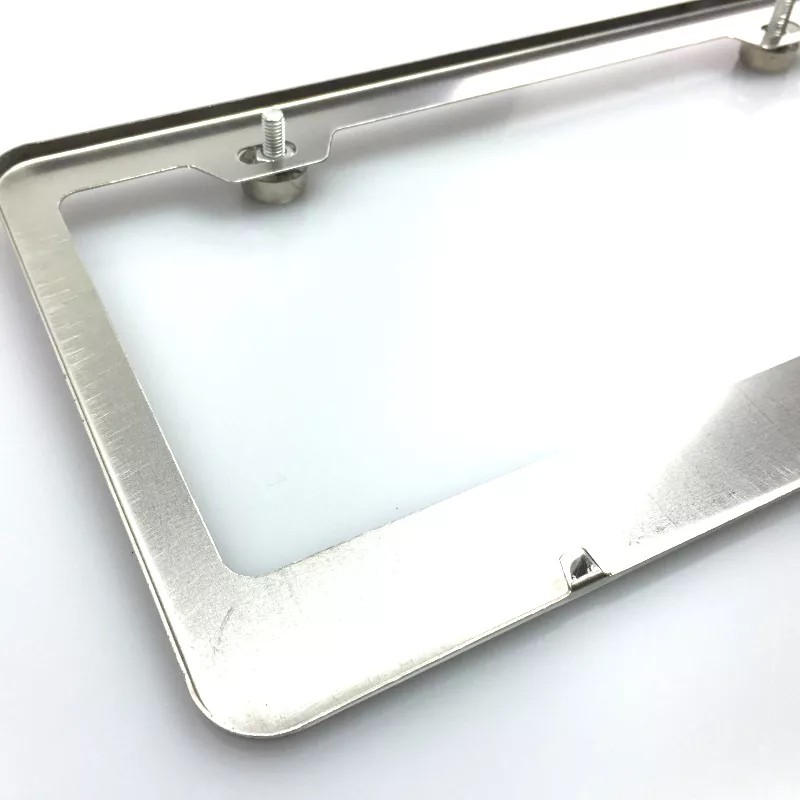 KA Depot 124 Spider Laser Engraved Stainless Steel License Plate
