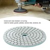 10Pcs 3in Diamond Wet Polishing Pad Soft Grinding Discs Polisher