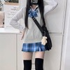 Wowcarbazole School Vest, Student Uniform, Knit Vest, V Neck, For