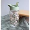 A Little Lovely Company Sage Flowers Kids Water Bottle