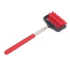 2pcs Telescopic Back Massage Roller Stainless Steel Rolling Back Massager