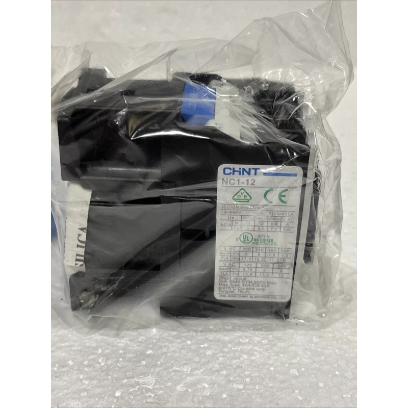 chint New UL Chint NC1 Series NC1-1210 12A 60Hz 1NO