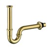 Heixutas Thickened Brass P Trap: 1 1/4 Bottle P-Trap Bathroom