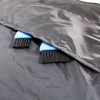 BOUTIQUE Mandil Tela Repelente Barbero Estilista Negro Liso