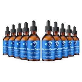 NeuroQuiet Liquid Supplement, Hearing and Ear Health, Neuro Quiet (10 Pack)