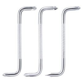 sourcing map 3pcs Offset Screwdriver Set PH3/PH2 PH2/PH1 PH2/SL6 Phillips Slotted Head Right Angle 90 Degree Screw Driver Double Ended Z-Type Hand Tool