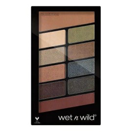 Wet N Wild Color Icon Eyeshadow 10 Pan Palette Color de la sombra 759 Comfort Zone
