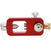 DEDEPU Scuba Diving Adapter 8mm Oxygen Bottle Connector with Pressure