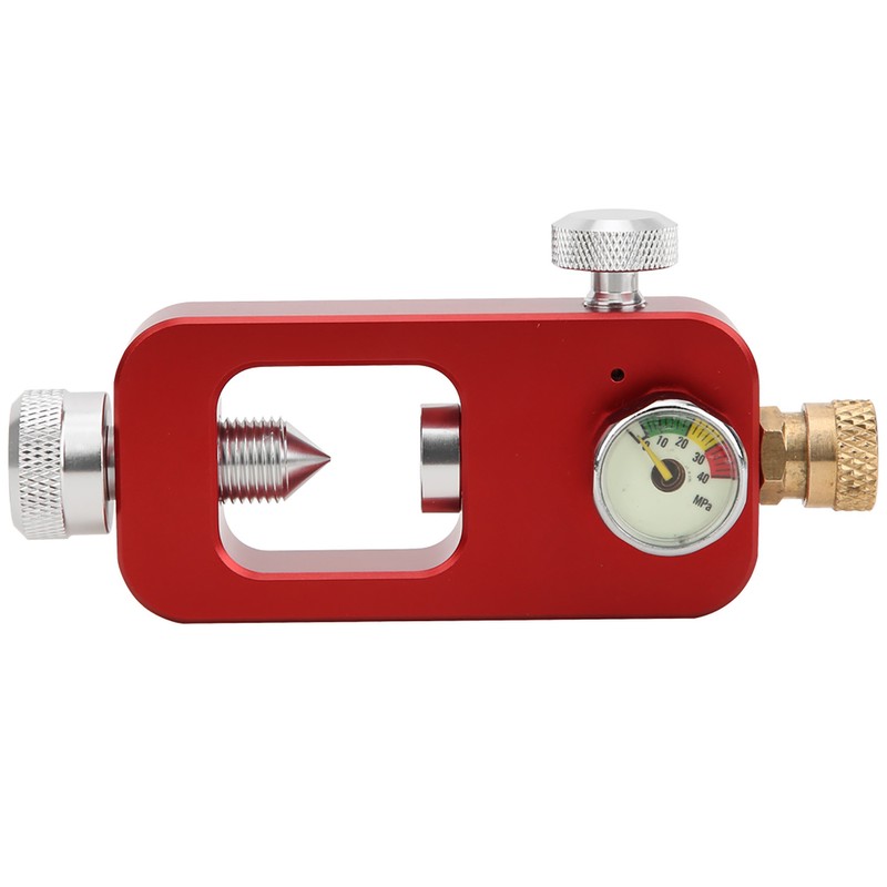 DEDEPU Scuba Diving Adapter 8mm Oxygen Bottle Connector with Pressure