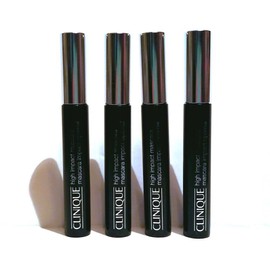 CLINIQUE High Impact Mascara ~Bundle of 4~ 01 Black 0.28oz/8g each FULL SIZE