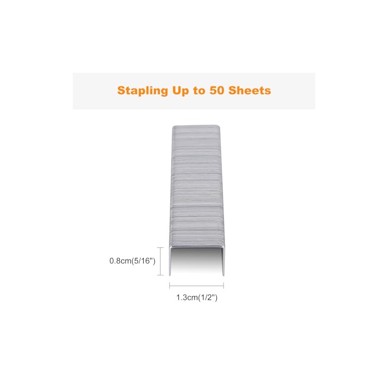 Eagle Heavy Duty Staples,23/8,1000pcs Staples, Strong Standard Staple,Pack of 2