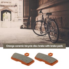YINETTECH 2 Pairs Ceramic Brake Pads Compatible with Avid Code R 2011-2014 Compatible with SRAM Code Guide RE 2011+ Bicycle Disc Brake Pads 40x28x4mm