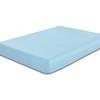 Fitted Sheet Cal-King Size- Light Blue Fitted Bottom Sheet Only