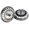 Castaic 2 Pcs Kitchen Sink Strainer Plug,Stainless Steel Kitchen Sink