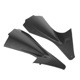 2pcs Carbon Fiber Motorcycle Side Air Duct Cover Fairing Insert Part forYZF R6 2006‑2007