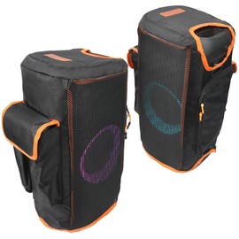 Protective Cover for PartyBox On-The-Go / Essential Speaker Shield, Scratch-Resistant, Dust proof Shell, Custom Fit Speaker Jacket, Breathable Mesh Sleeve, w/mic Storage Pocket (Partybox On The Go)