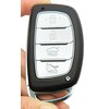 4 Button Replacement Key Fob Cover fit for Hyundai Sonata