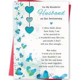 Missonemi Husband Anniversary Card