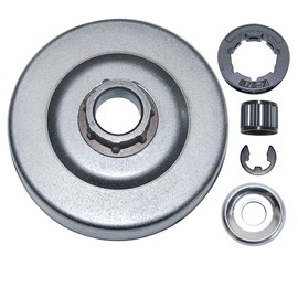 AUMEL 1128 007 1000 Clutch Sprocket Drum Rim Washer Bearing Clip Kit for Stihl MS361 044 046 MS440 MS460 Chainsaw Part.