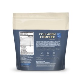 Dr. Mercola Dr. Mercola Collagen Complex Powder, Chocolate Flavor, 30 Servings, Powdered Dietary Supplement, Supports Youthful-Looking Skin, Non-GMO, MSC Certified