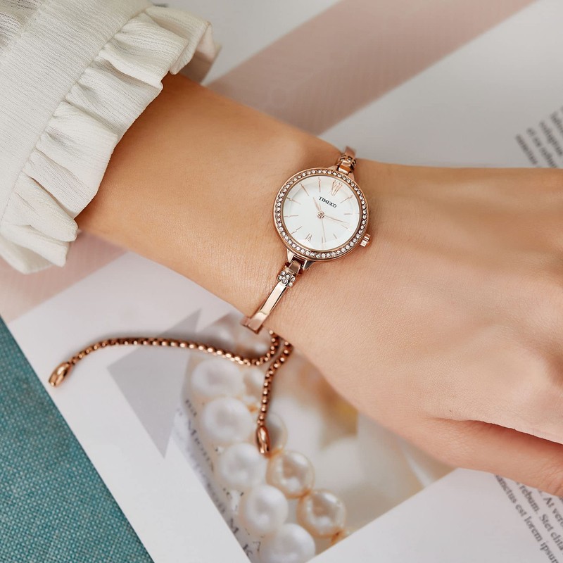 TIME100 Women's Fashion Bracelet Ladies Watch, white, Versatile