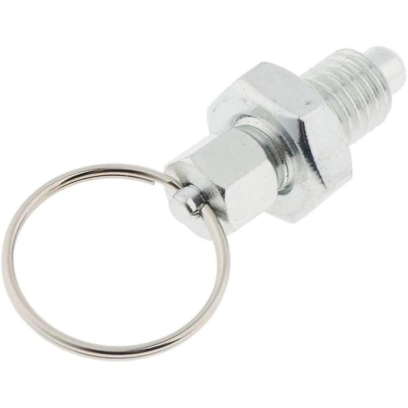 POFET 5pcs Stainless Steel Non Lock-Out Indexing Plunger with Pull