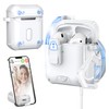 MHYALUDO Compatible with AirPods Case Cover 2/1 Generation, Compatible with