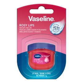 Bálsamo Labial Vaseline Lip Therapy Rosas Hidratación Y Reparación De Labios Secos Y Agrietados 7gr