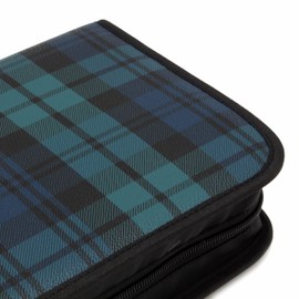 Soka Gakkai New Edition Book Complete Works Case Book Cover Nichiren Daijin with Pen Holder Green Check