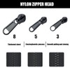 NTRUXZP Pack of 12 Zip Zippers, Zip Replacement Zip Repair