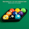 Zelphvt Black Billiards 9 Ball Pool Table Triangle Rack 9-Ball