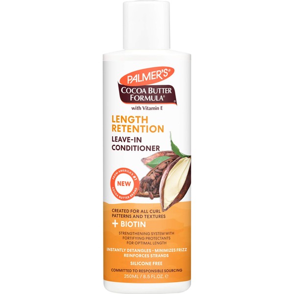 Palmer's Cocoa Butter & Biotin Length Retention Leave-In Conditioner, 8.5 Ounce