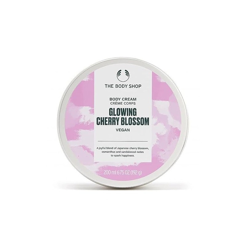 NEW! The Body Shop GLOWING CHERRY BLOSSOM Body Cream 200ml