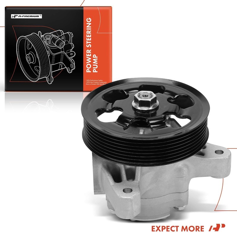 A-Premium Power Steering Pump, with Pulley, Compatible with Honda CR-V