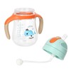 SYFIJXS Spill Proof no Spill Magic Sippy Cup with Straw